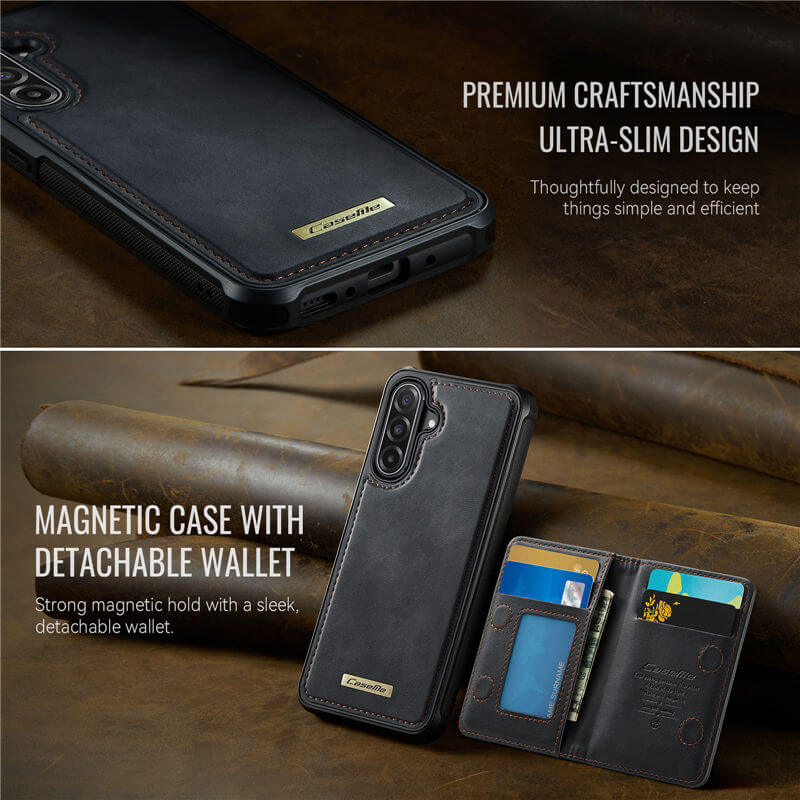 CaseMe Samsung Galaxy A56 5G 2-in-1 Magnetic Wallet Case