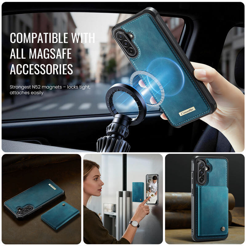 CaseMe Samsung Galaxy A56 5G 2-in-1 Magnetic Wallet Case