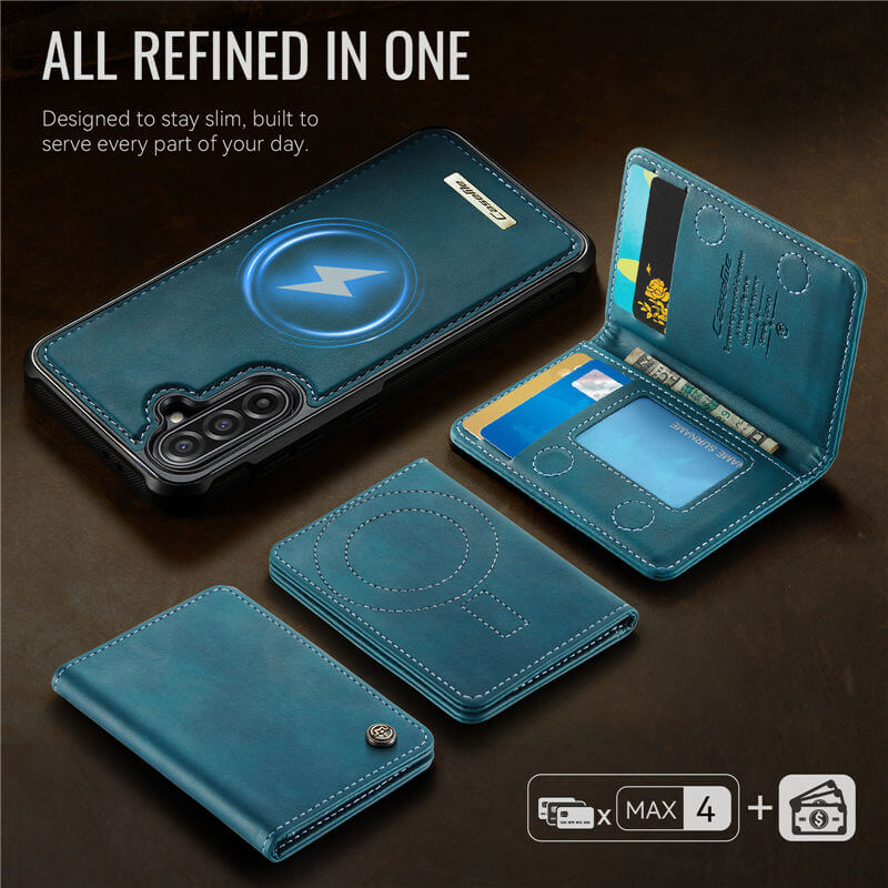 CaseMe Samsung Galaxy A56 5G 2-in-1 Magnetic Wallet Case