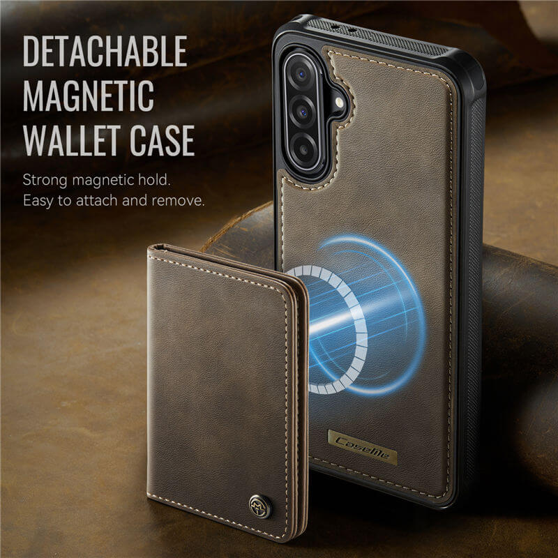 CaseMe Samsung Galaxy A56 5G 2-in-1 Magnetic Wallet Case