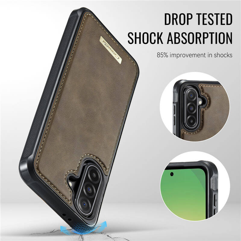 CaseMe Samsung Galaxy A56 5G 2-in-1 Magnetic Wallet Case