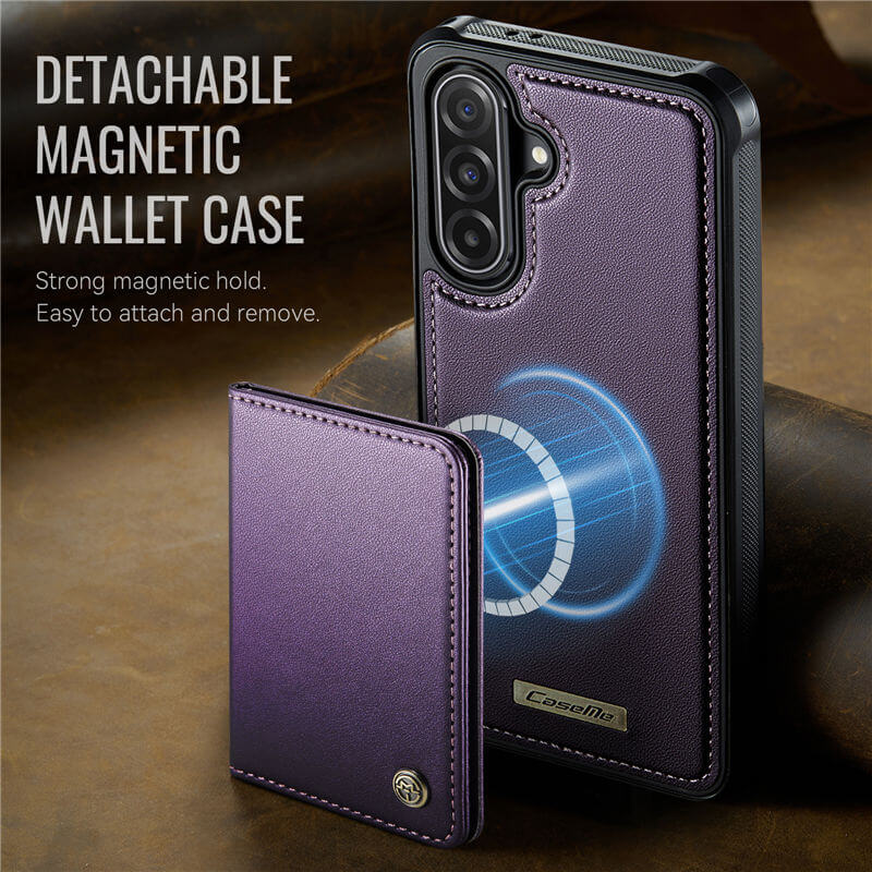CaseMe Samsung Galaxy A56 5G 2-in-1 Magnetic Wallet Case