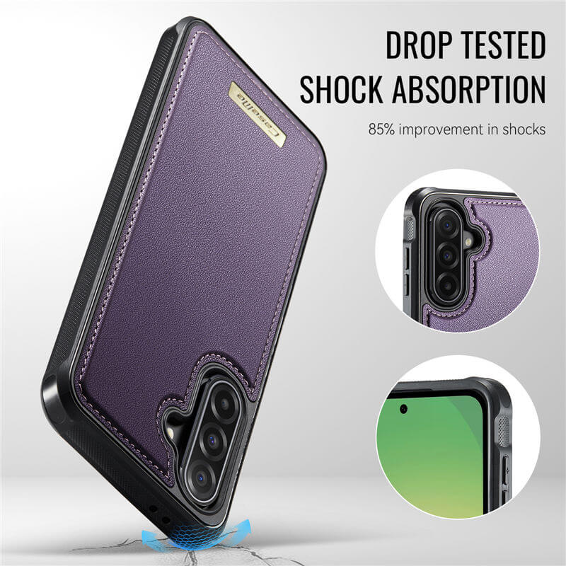 CaseMe Samsung Galaxy A56 5G 2-in-1 Magnetic Wallet Case