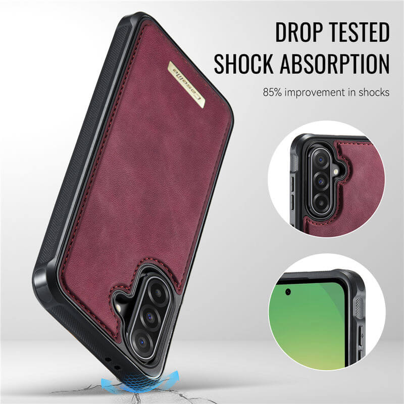 CaseMe Samsung Galaxy A56 5G 2-in-1 Magnetic Wallet Case