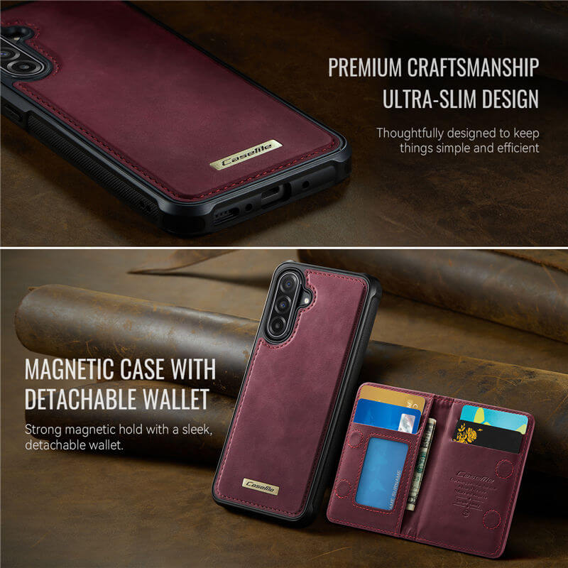 CaseMe Samsung Galaxy A56 5G 2-in-1 Magnetic Wallet Case