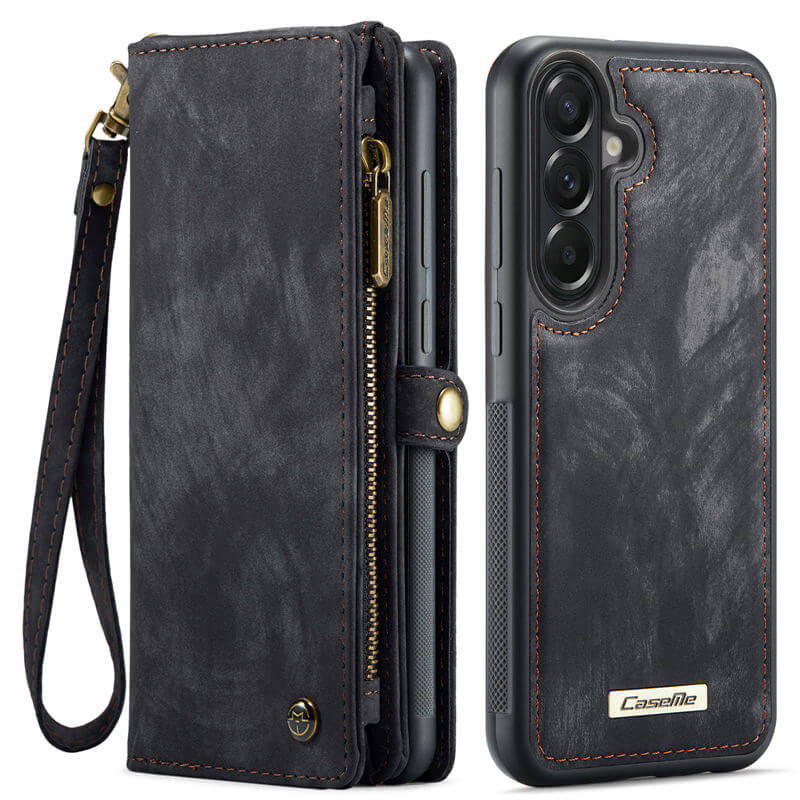 CaseMe Samsung Galaxy A57 2-in-1 Magnetic Wallet Case with Wrist Strap