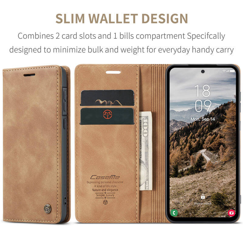 CaseMe Galaxy A57 Wallet Case