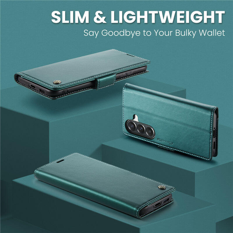 CaseMe Samsung Galaxy A57 Wallet RFID Blocking Case