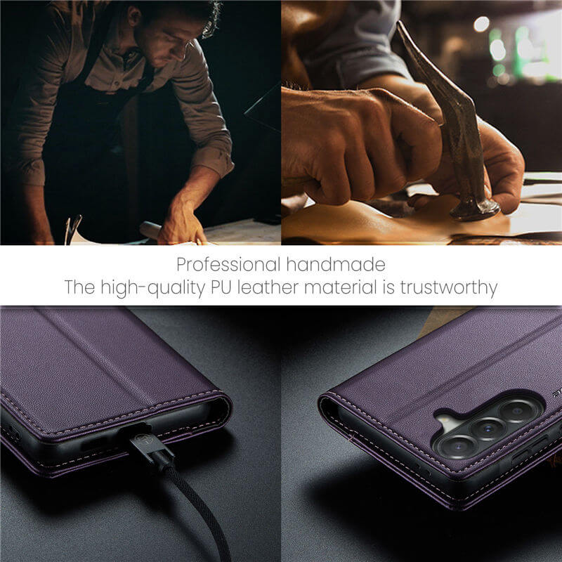 CaseMe Samsung Galaxy A57 Wallet RFID Blocking Case