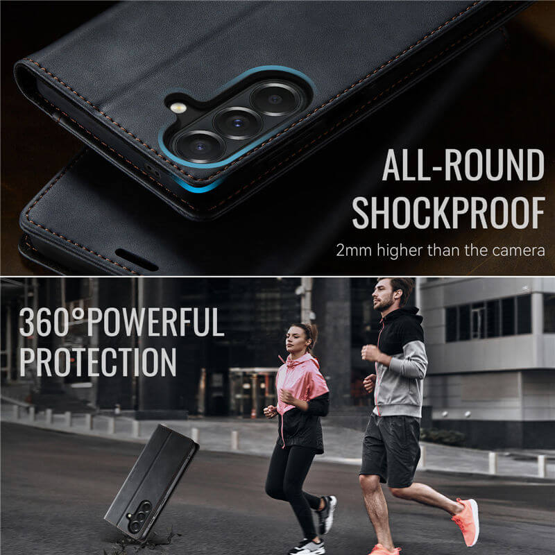 CaseMe Samsung Galaxy A57 Wallet RFID Blocking Case