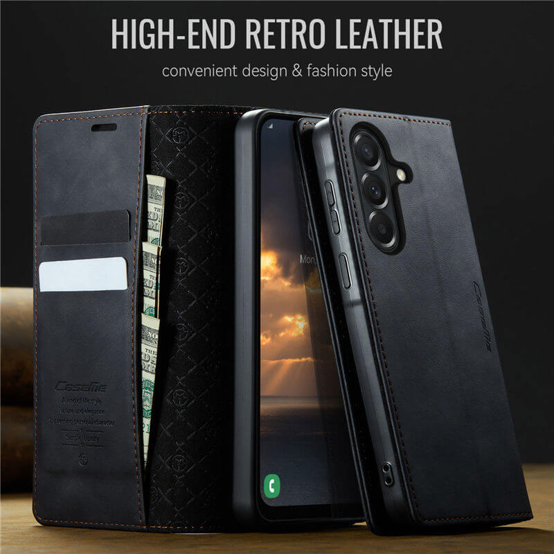 CaseMe Samsung Galaxy A57 Wallet RFID Blocking Case