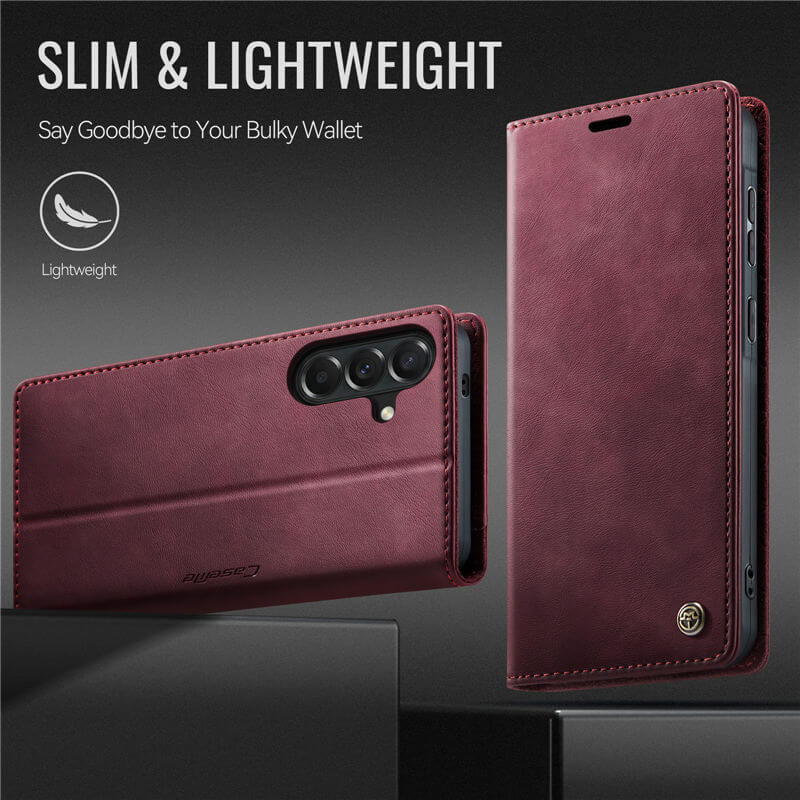 CaseMe Samsung Galaxy A57 Wallet RFID Blocking Case