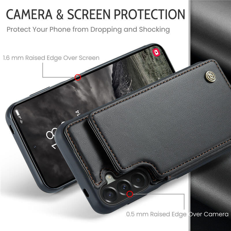 CaseMe Samsung Galaxy A57 RFID Blocking Card Holder Case