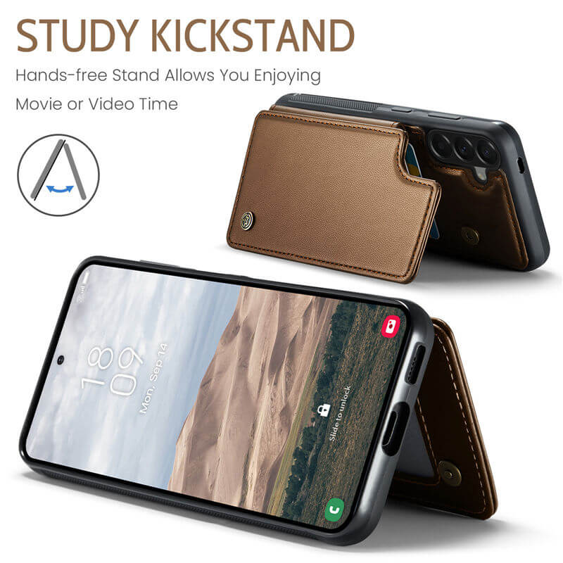 CaseMe Samsung Galaxy A57 RFID Blocking Card Holder Case