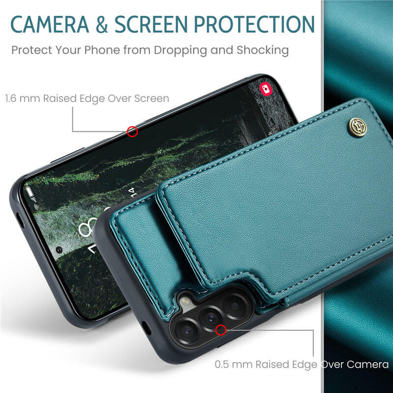 CaseMe Samsung Galaxy A57 RFID Blocking Card Holder Case