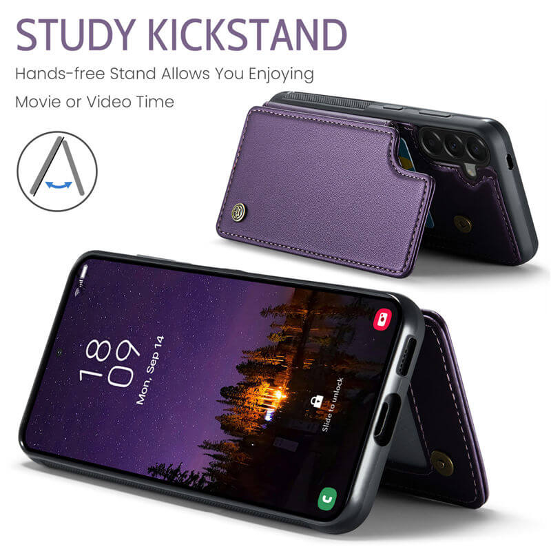 CaseMe Samsung Galaxy A57 RFID Blocking Card Holder Case