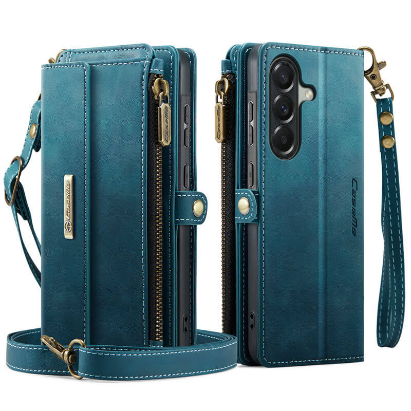 CaseMe Samsung Galaxy A57 Wallet Case with Crossbody Strap