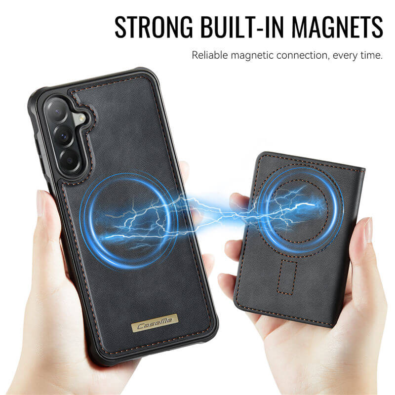 CaseMe Samsung Galaxy A57 2-in-1 Magnetic Wallet Case