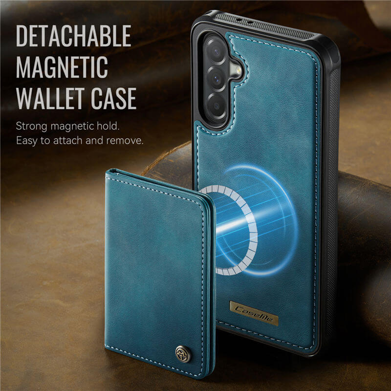 CaseMe Samsung Galaxy A57 2-in-1 Magnetic Wallet Case