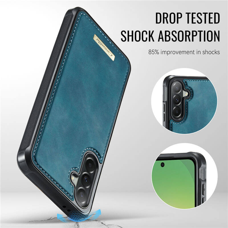 CaseMe Samsung Galaxy A57 2-in-1 Magnetic Wallet Case
