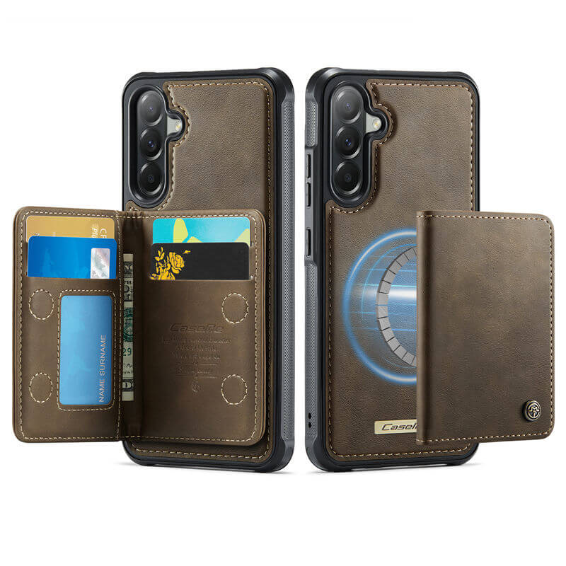 CaseMe Samsung Galaxy A57 2-in-1 Magnetic Wallet Case