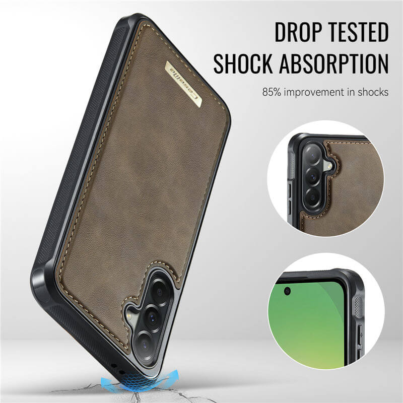 CaseMe Samsung Galaxy A57 2-in-1 Magnetic Wallet Case