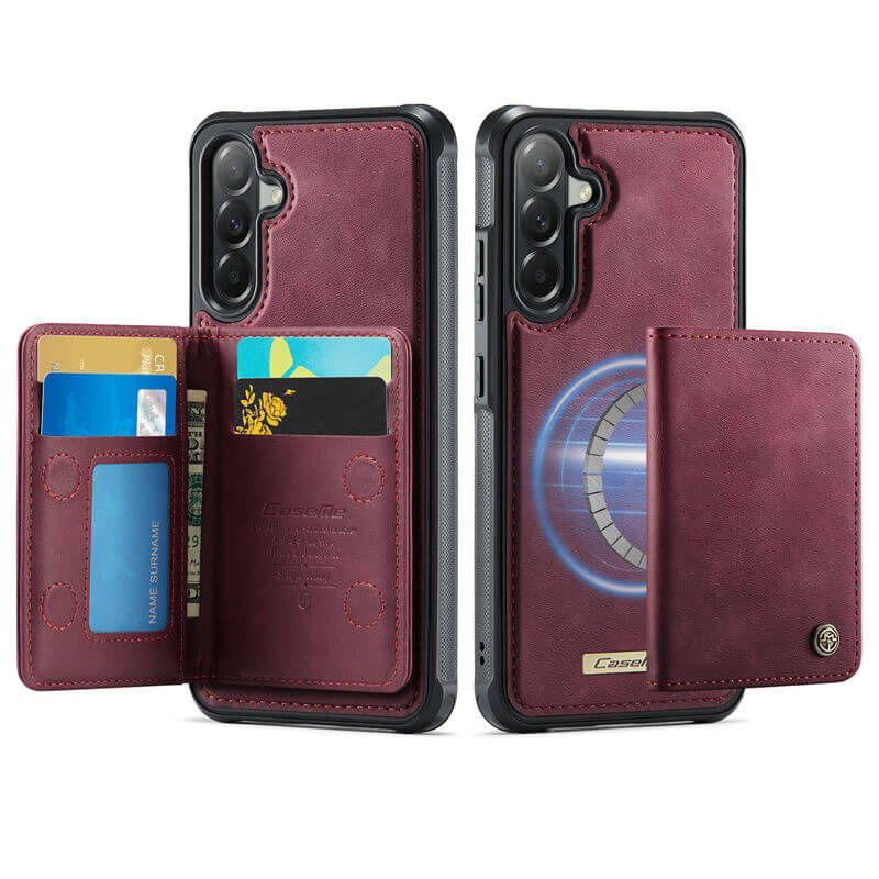 CaseMe Samsung Galaxy A57 2-in-1 Magnetic Wallet Case