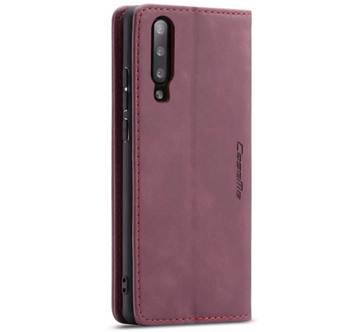 CaseMe Samsung Galaxy A70 Wallet Kickstand Magnetic Flip Leather Case