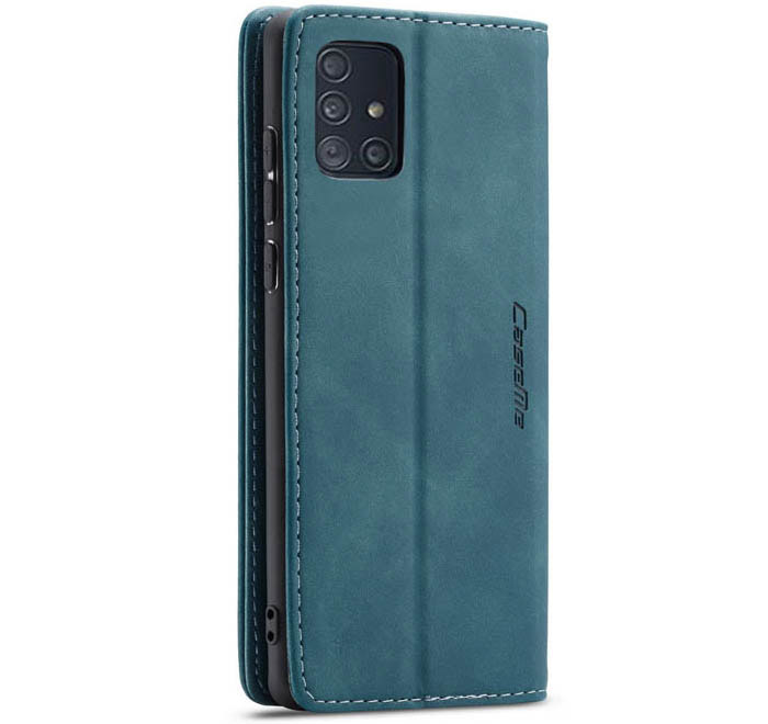 CaseMe Samsung Galaxy A71 4G Wallet Kickstand Magnetic Flip Leather Case