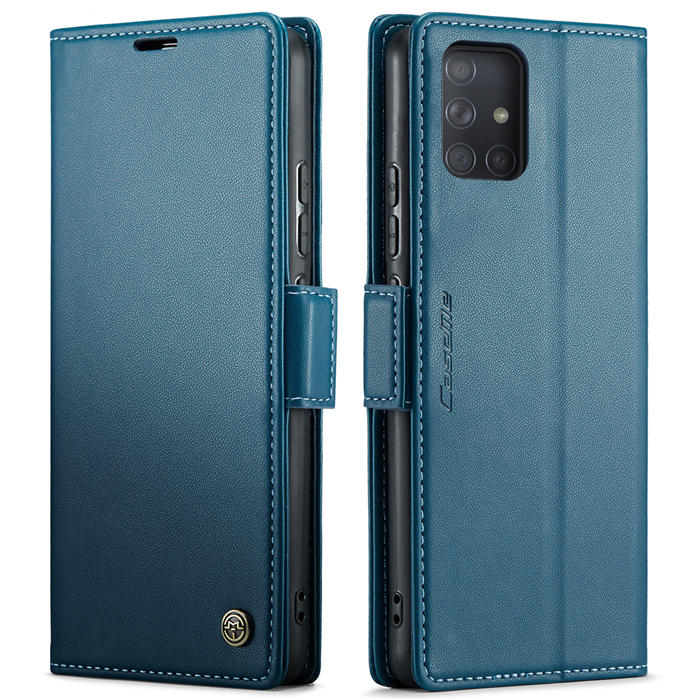 CaseMe Samsung Galaxy A71 4G Wallet RFID Blocking Magnetic Buckle Case