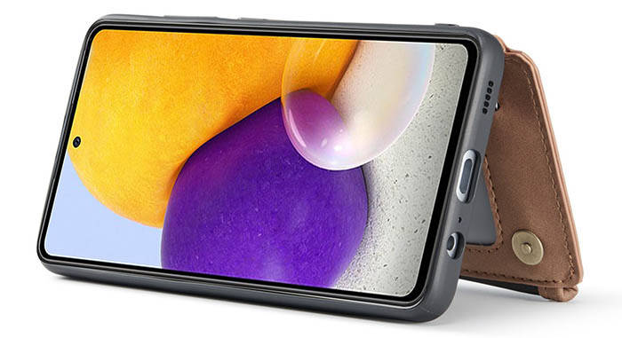 CaseMe Samsung Galaxy A72 5G Zipper Pocket Card Slots Case