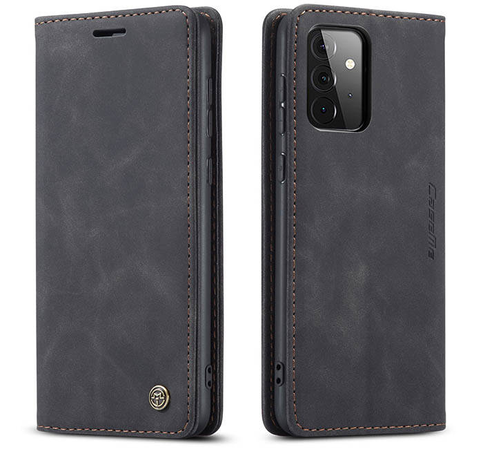 CaseMe Samsung Galaxy A72 5G Wallet Kickstand Magnetic Flip Leather Case