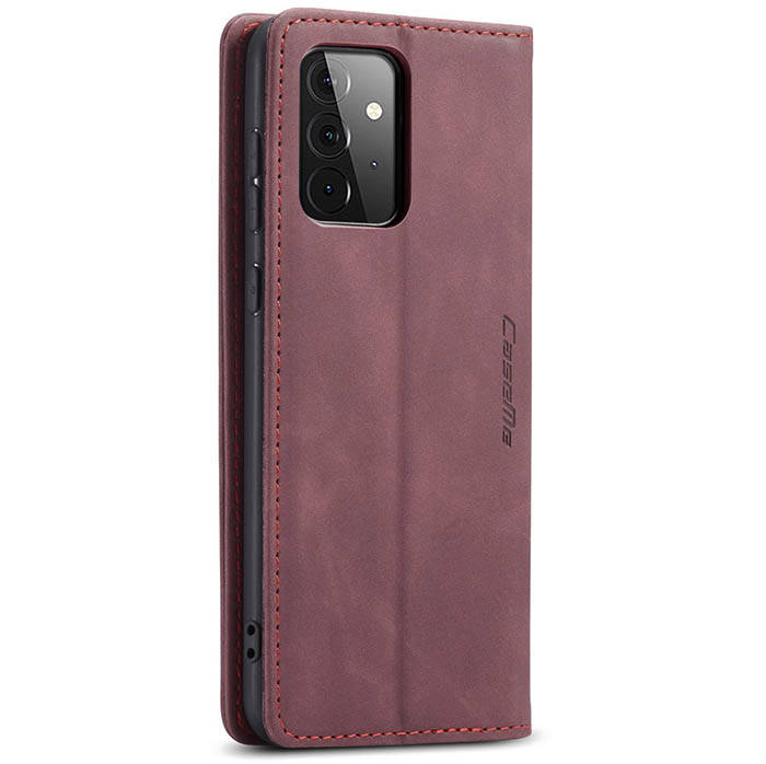 CaseMe Samsung Galaxy A72 5G Wallet Kickstand Magnetic Flip Leather Case