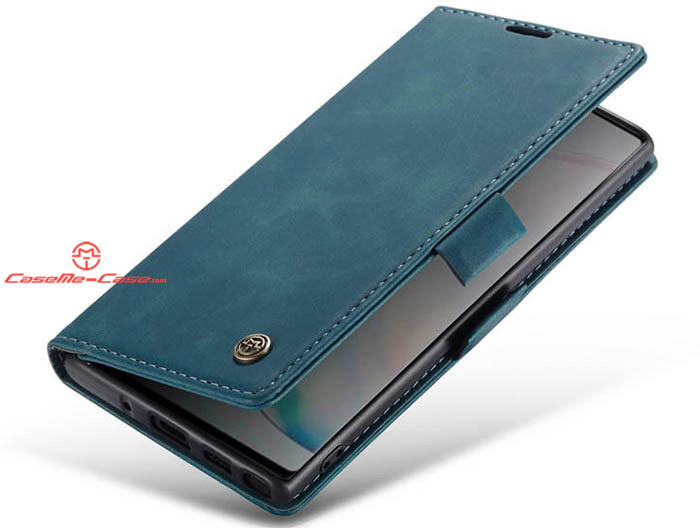 CaseMe Samsung Galaxy Note 10 Wallet Kickstand Magnetic Flip Leather Case