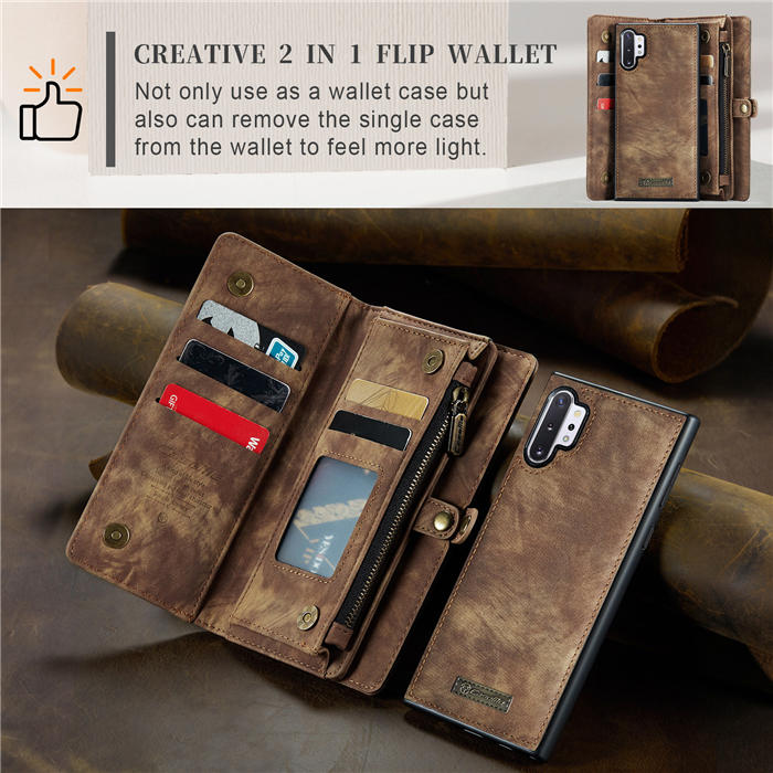 CaseMe Samsung Galaxy Note 10 Plus Wallet Case with Wrist Strap