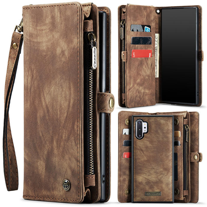 CaseMe Samsung Galaxy Note 10 Plus Wallet Case with Wrist Strap