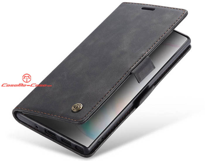 CaseMe Samsung Galaxy Note 10 Plus Wallet Kickstand Magnetic Flip Leather Case