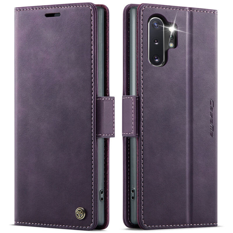 CaseMe Samsung Galaxy Note 10 Plus Magnetic Wallet Case with RFID Blocking