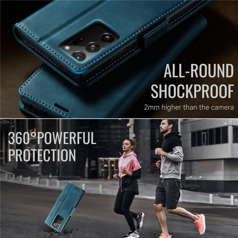 CaseMe Samsung Galaxy Note 20 Ultra Magnetic Wallet Case with RFID Blocking