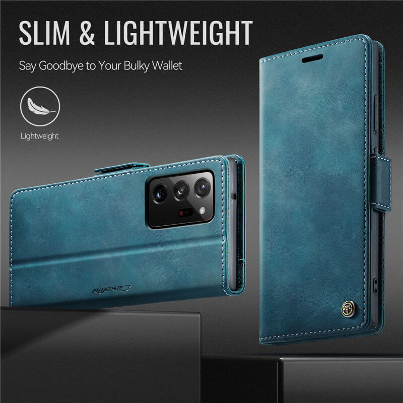 CaseMe Samsung Galaxy Note 20 Ultra Magnetic Wallet Case with RFID Blocking