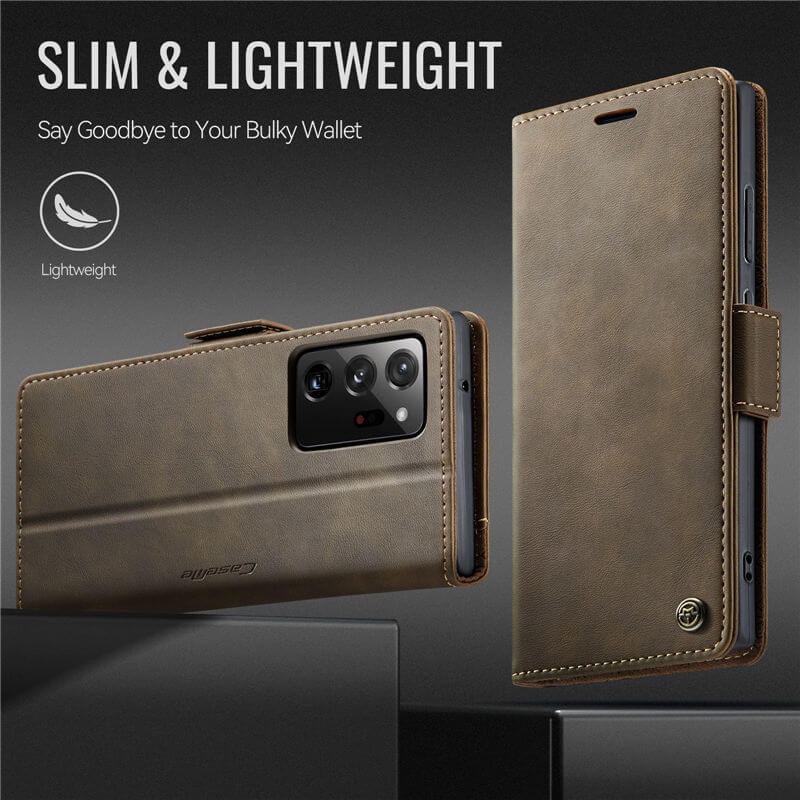 CaseMe Samsung Galaxy Note 20 Ultra Magnetic Wallet Case with RFID Blocking
