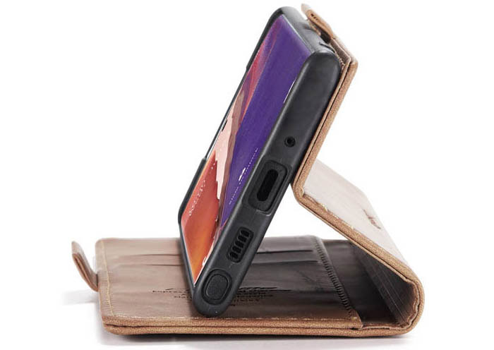 CaseMe Samsung Galaxy Note 20 Wallet Kickstand Magnetic Flip Leather Case