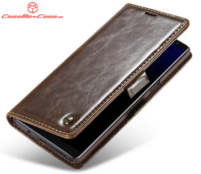 CaseMe Samsung Galaxy Note 9 Wallet Magnetic Flip Stand Leather Case