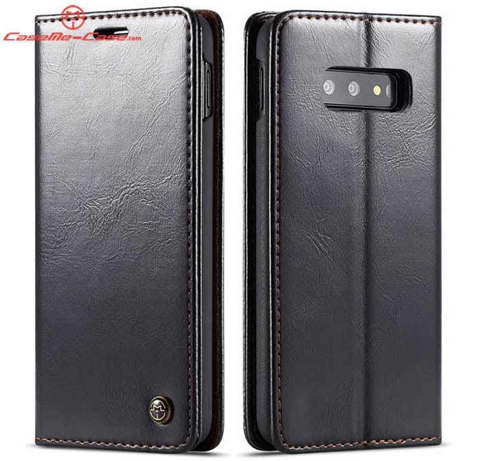 CaseMe Samsung Galaxy S10e Wallet Magnetic Flip Stand Leather Case
