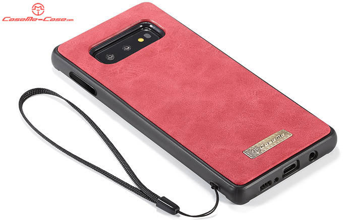 CaseMe Samsung Galaxy S10e Zipper Wallet Magnetic Detachable 2 in 1 Folio Flip Case