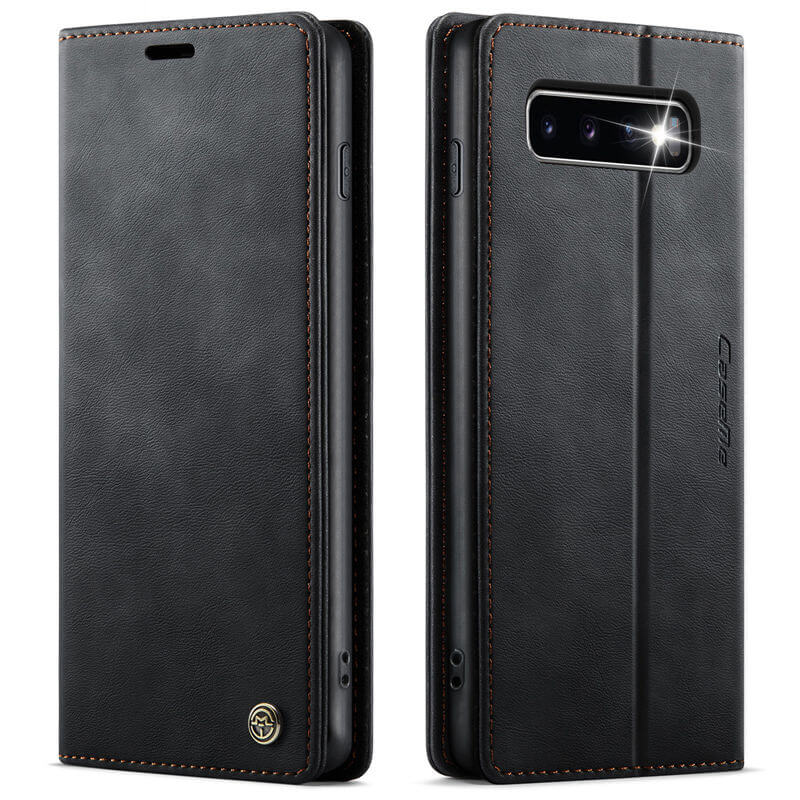 CaseMe Samsung Galaxy S10 Plus Magnetic Wallet Case with RFID Blocking