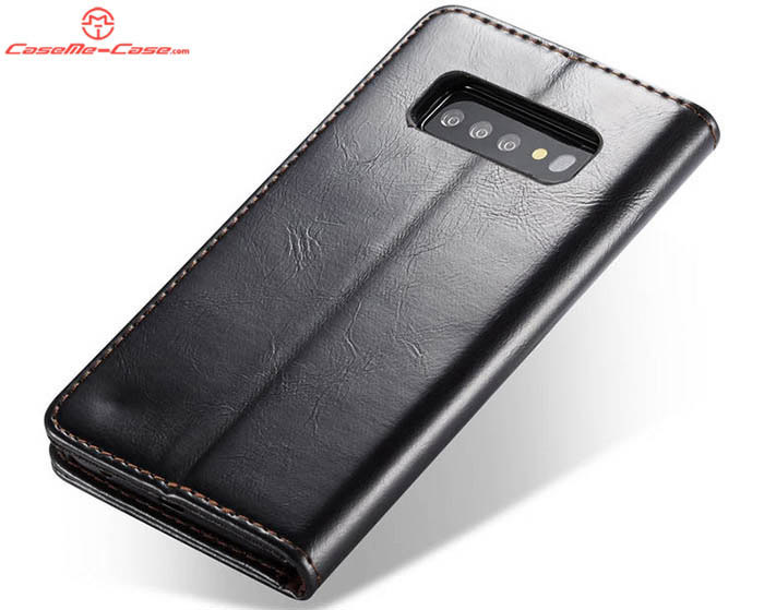 CaseMe Samsung Galaxy S10 Wallet Magnetic Flip Stand Leather Case