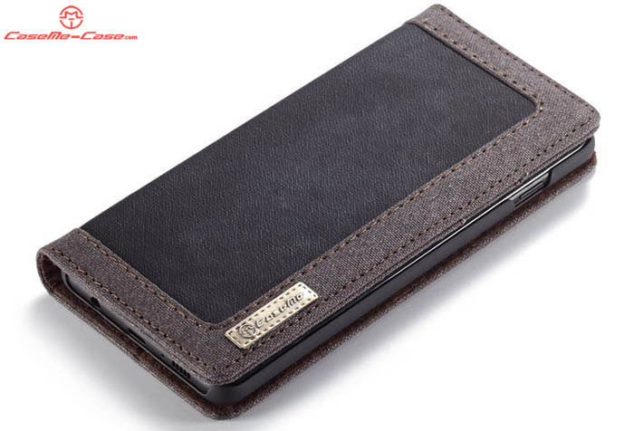 CaseMe Samsung Galaxy S10 Canvas Magnetic Flip Wallet Leather Case
