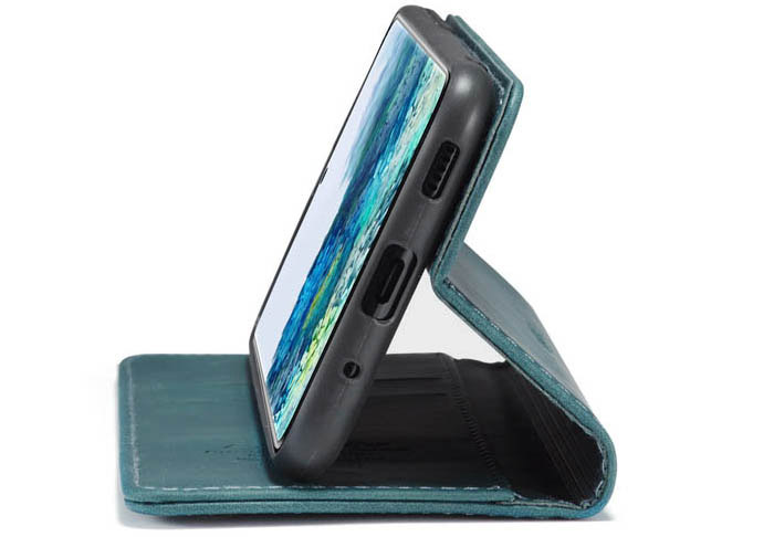 CaseMe Samsung Galaxy S20 Wallet Kickstand Magnetic Flip Leather Case