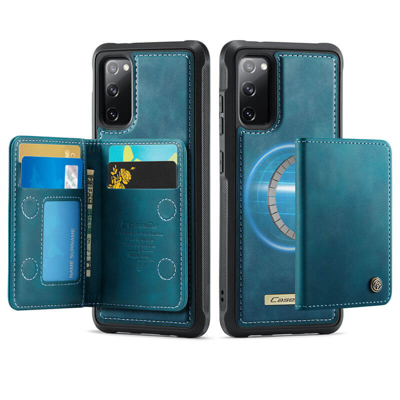 CaseMe Samsung Galaxy S20 FE 2-in-1 Magnetic Wallet Case